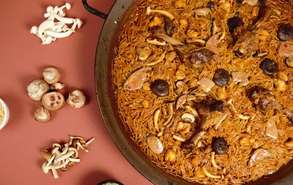 Fideua-de-pato-foie-y-setas2 Fideuà de pato, foie y setas